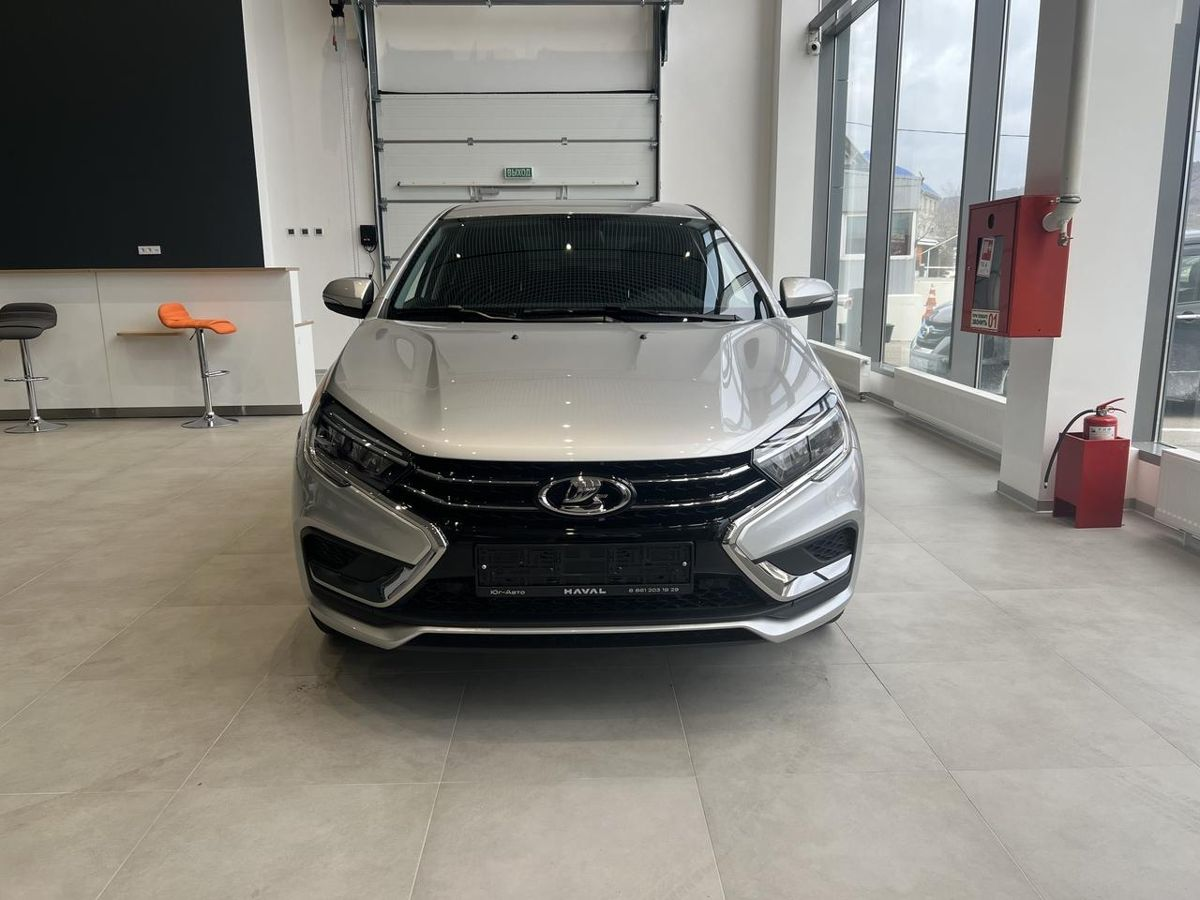 LADA Vesta I Рестайлинг (NG), Серебристый "Платина" металлик, 1475970 рублей, вид 3