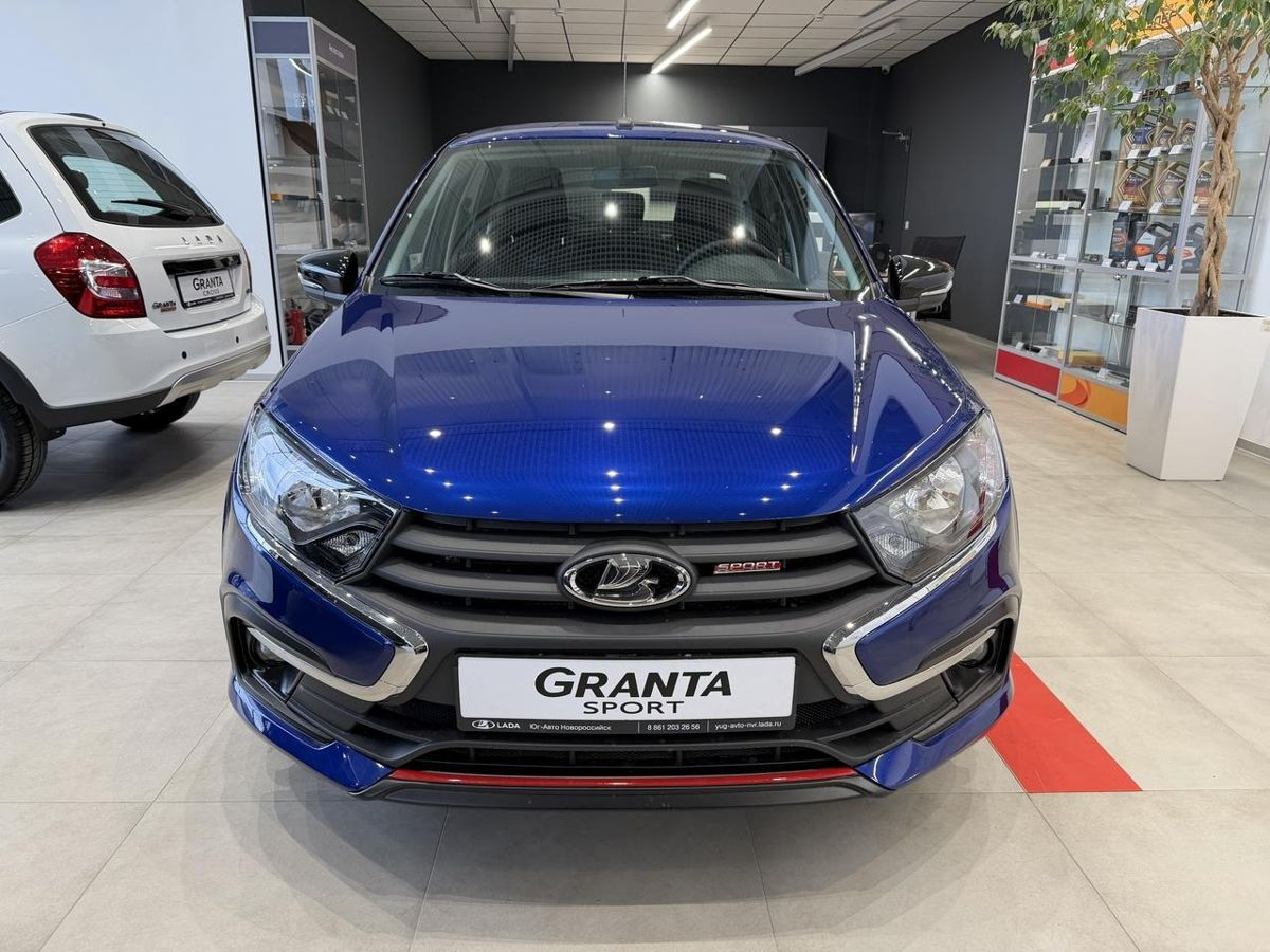 LADA Granta Sportline I Рестайлинг, Синий "Капитан" металлик, 1246993 рублей, вид 3