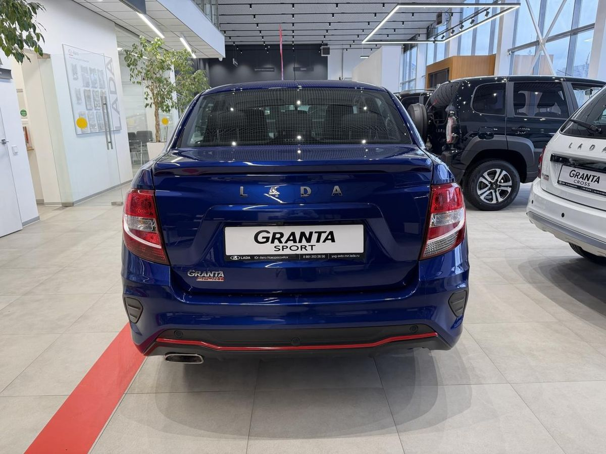 LADA Granta Sportline I Рестайлинг, Синий "Капитан" металлик, 1246993 рублей, вид 5