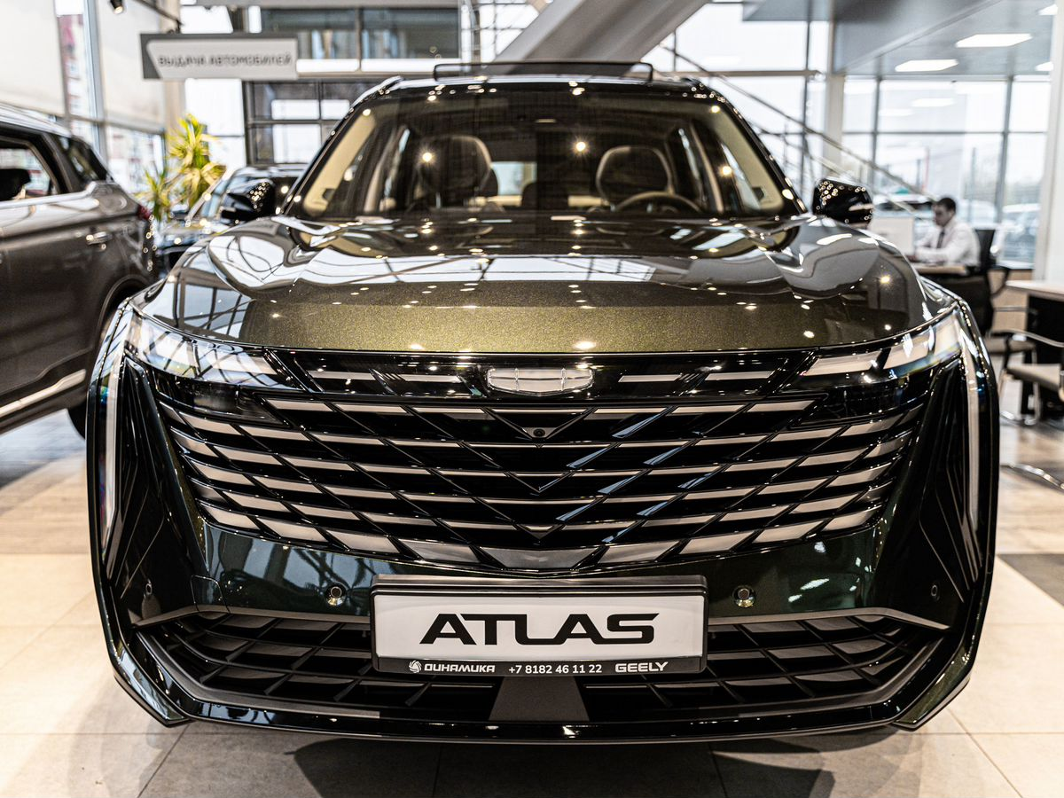 Geely Atlas II, Racing Green / Зеленый металлик, 3047190 рублей, вид 3