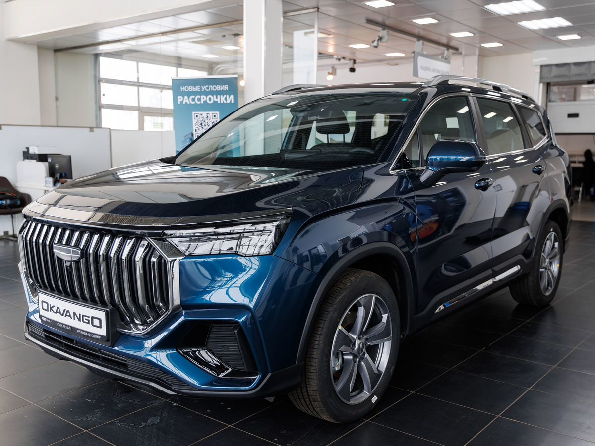 Geely Okavango I Рестайлинг, Indigo Blue / Синий металлик, 3234990 рублей, вид 12