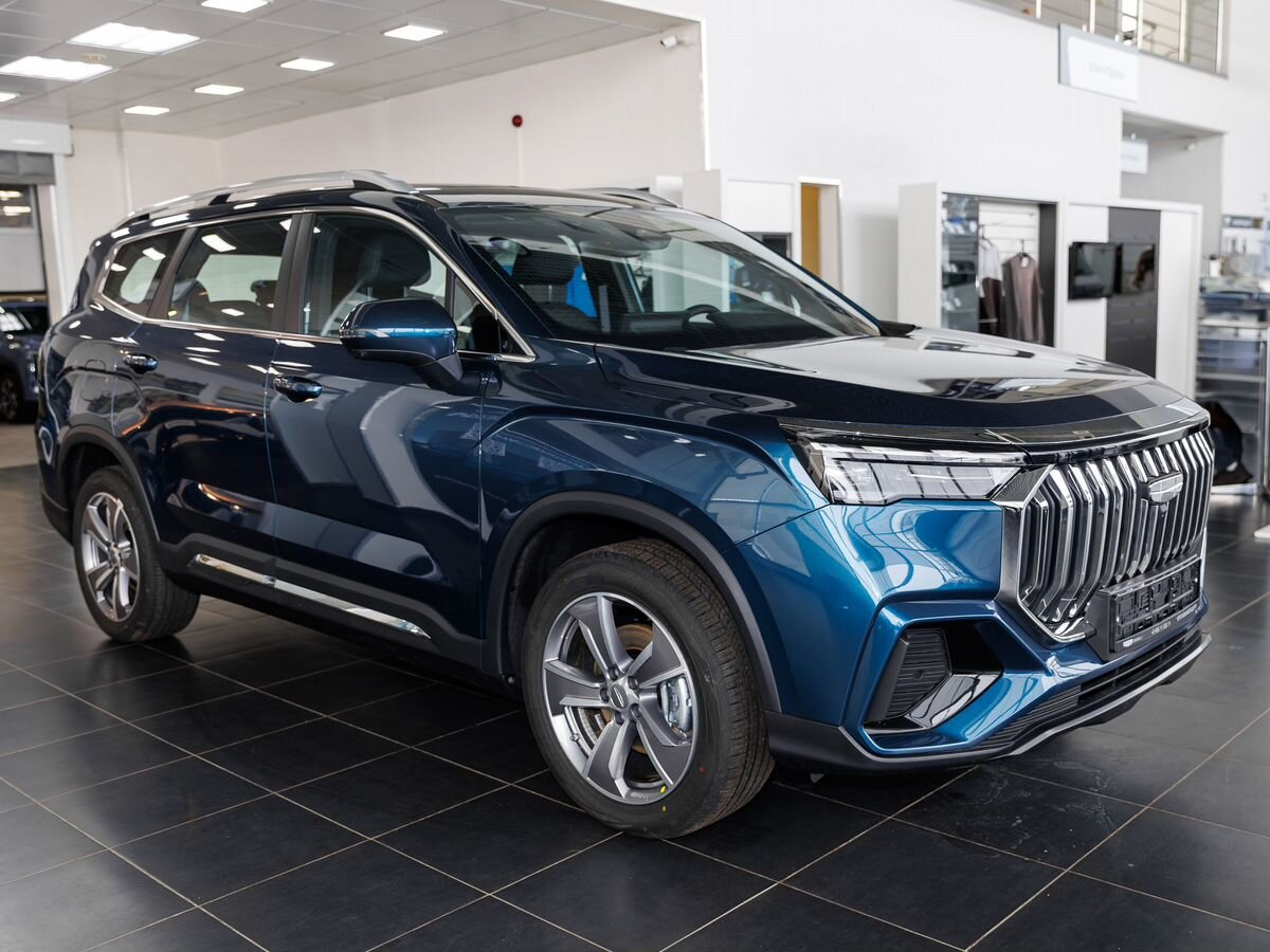 Geely Okavango I Рестайлинг, Indigo Blue / Синий металлик, 3234990 рублей, вид 15