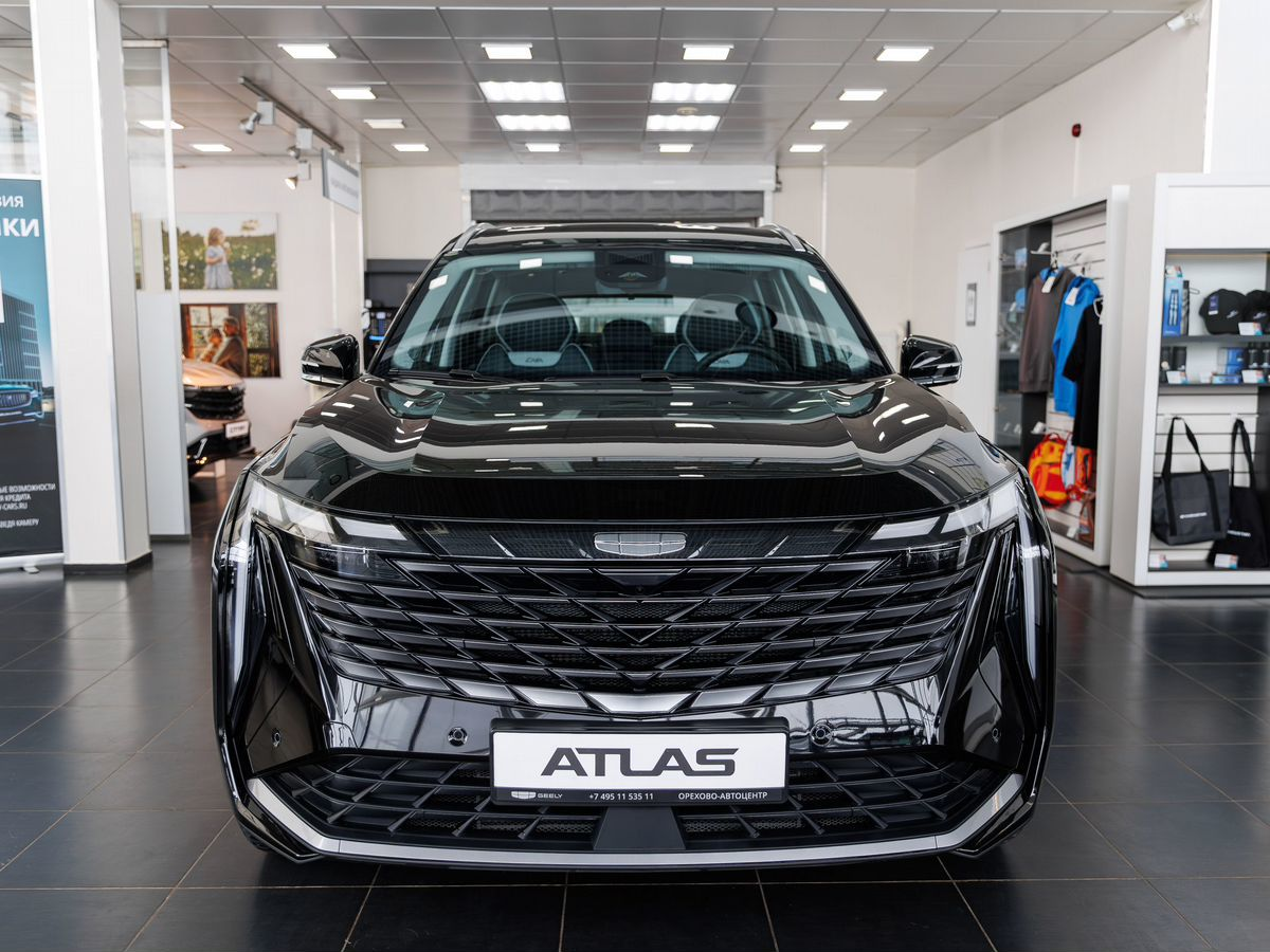Geely Atlas II, Unbounded Black / Черный металлик, 3019990 рублей, вид 3