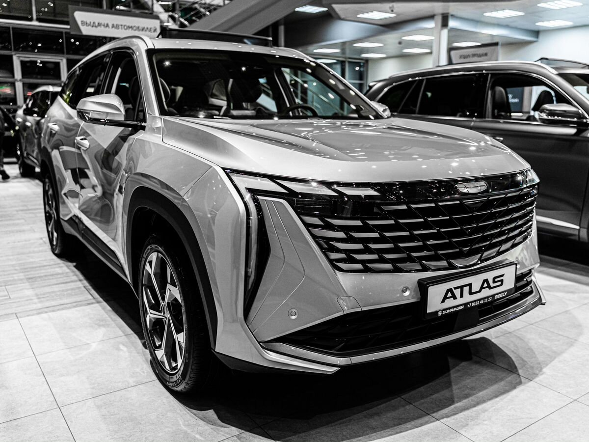 Geely Atlas II, Orion Silver / Серебристый металлик, 3284990 рублей, вид 2