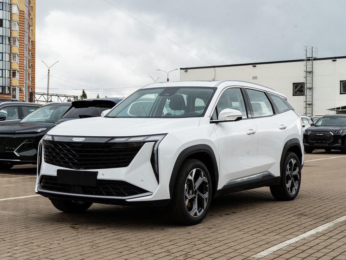 Geely Atlas II, Moonlight White / Белый, 2559990 рублей, вид 4
