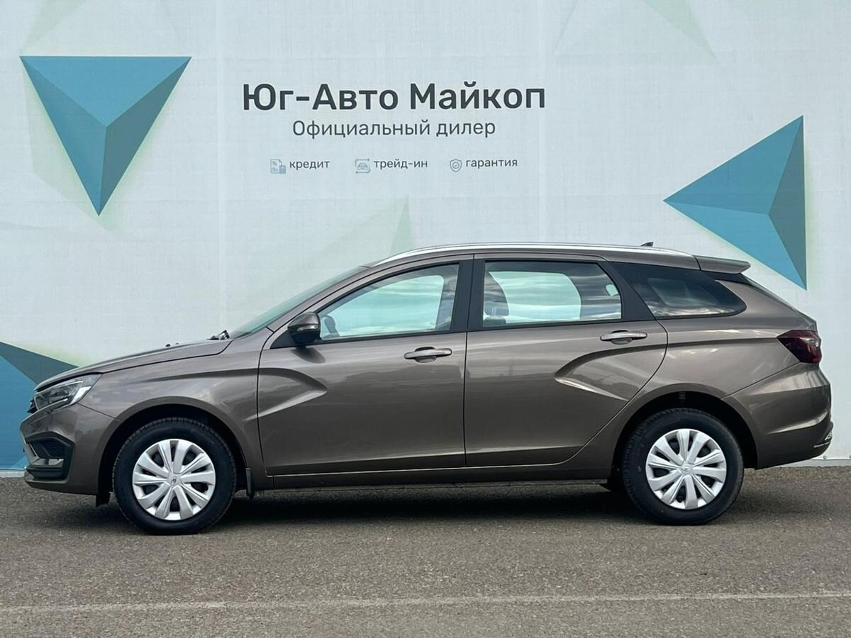 LADA Vesta SW I Рестайлинг (NG), Золотисто-коричневый "Кориандр" металлик, 1594663 рублей, вид 4