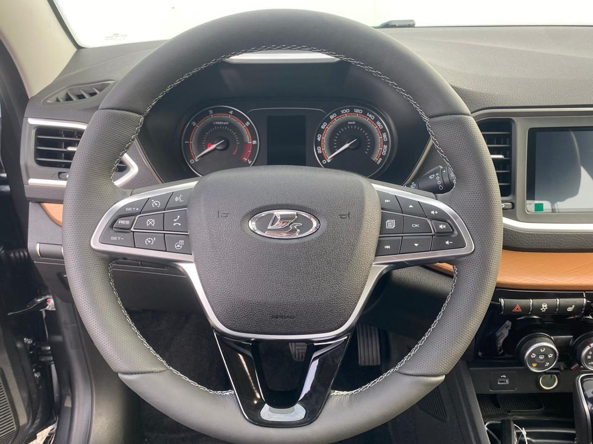 LADA Vesta SW Cross I Рестайлинг (NG), Серебристо-темно-серый "Борнео" металлик, 1775526 рублей, вид 11