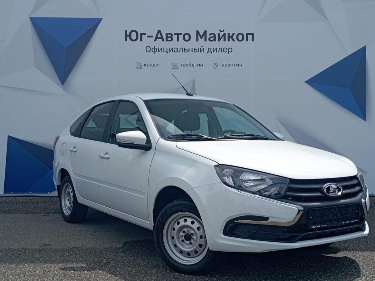 LADA Granta лифтбек I Рестайлинг, Белый "Ледниковый", 919312 рублей, вид 2