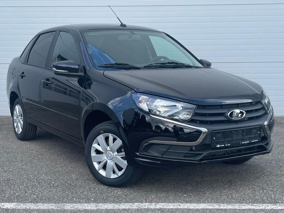 LADA Granta седан I Рестайлинг, Черный "Пантера", 902800 рублей, вид 2