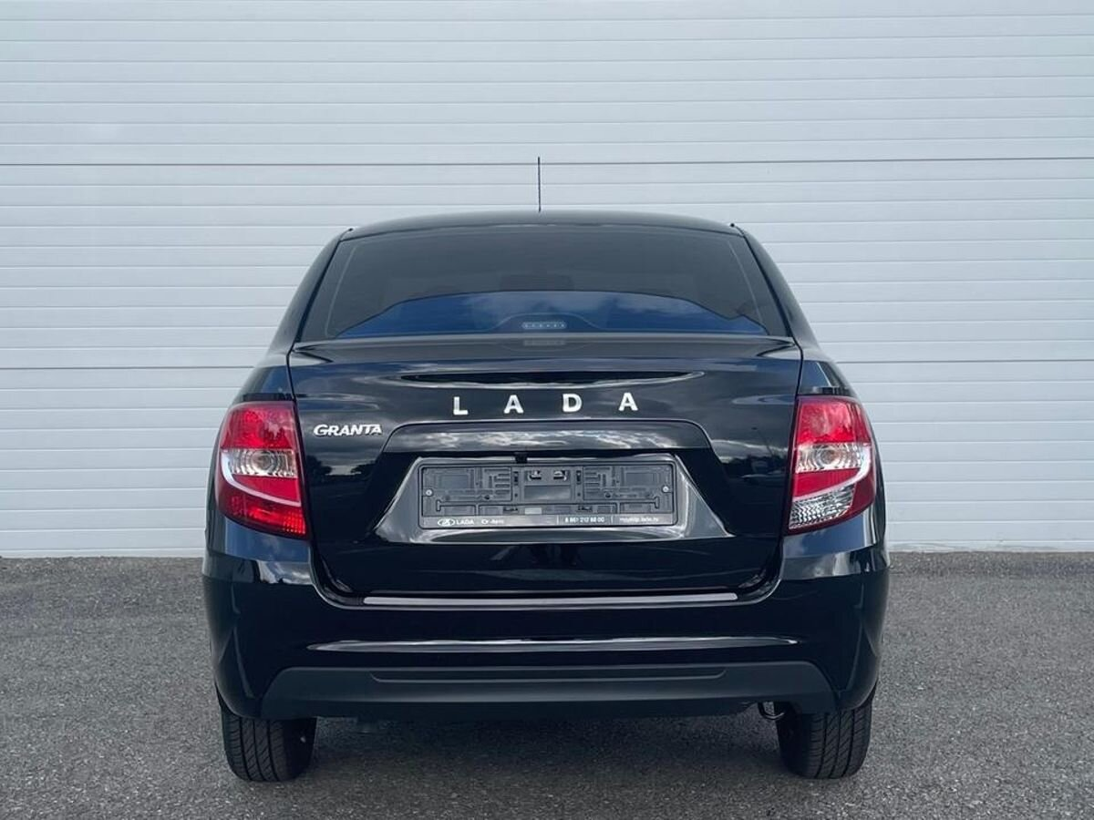 LADA Granta седан I Рестайлинг, Черный "Пантера", 902800 рублей, вид 5