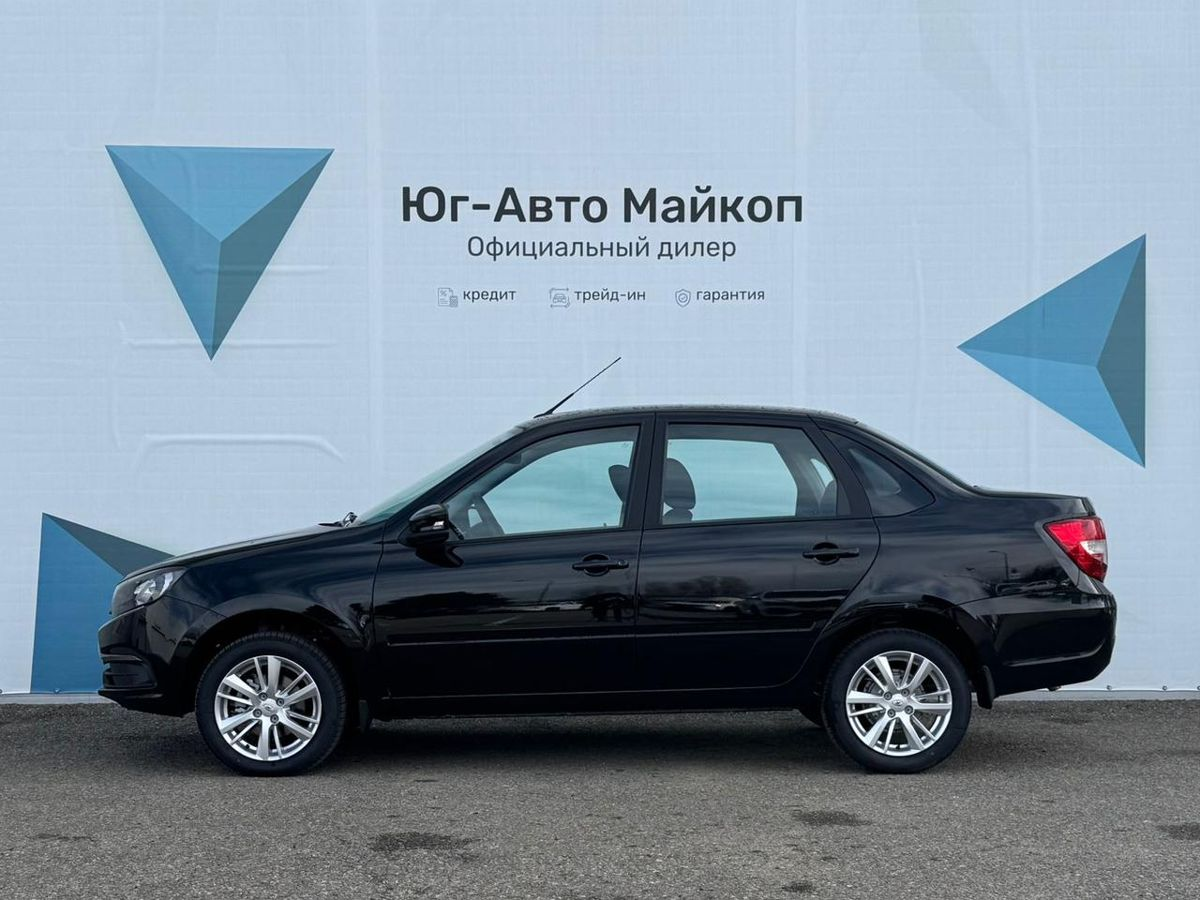 LADA Granta седан I Рестайлинг, Черный "Пантера", 1038721 рублей, вид 4