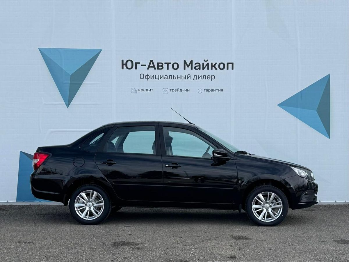 LADA Granta седан I Рестайлинг, Черный "Пантера", 1038721 рублей, вид 7