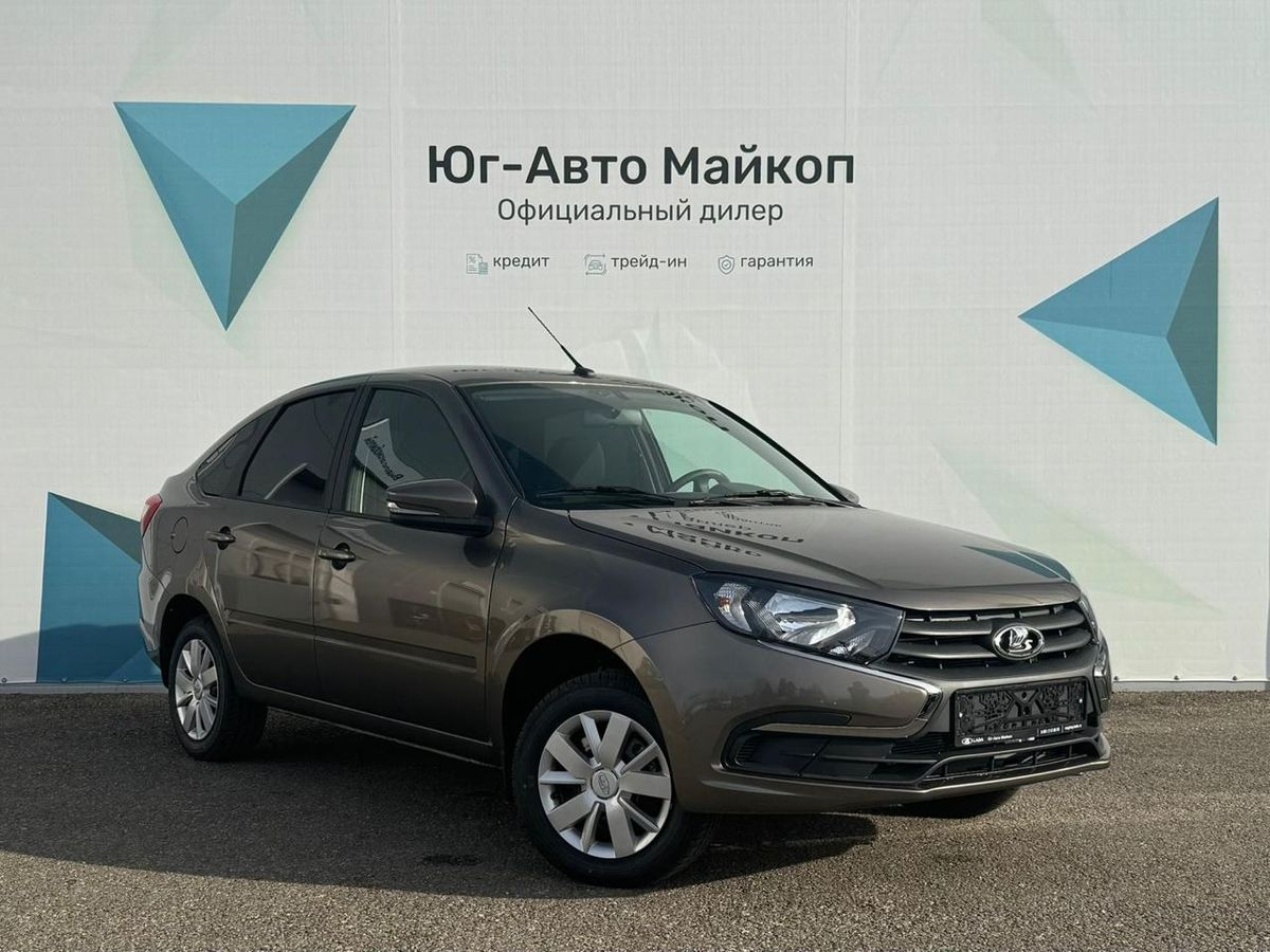 LADA Granta лифтбек I Рестайлинг, Золотисто-коричневый "Кориандр" металлик, 957676 рублей, вид 2