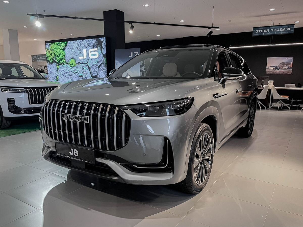 Jaecoo J8 I, Серебристый, 3535200 рублей, вид 2
