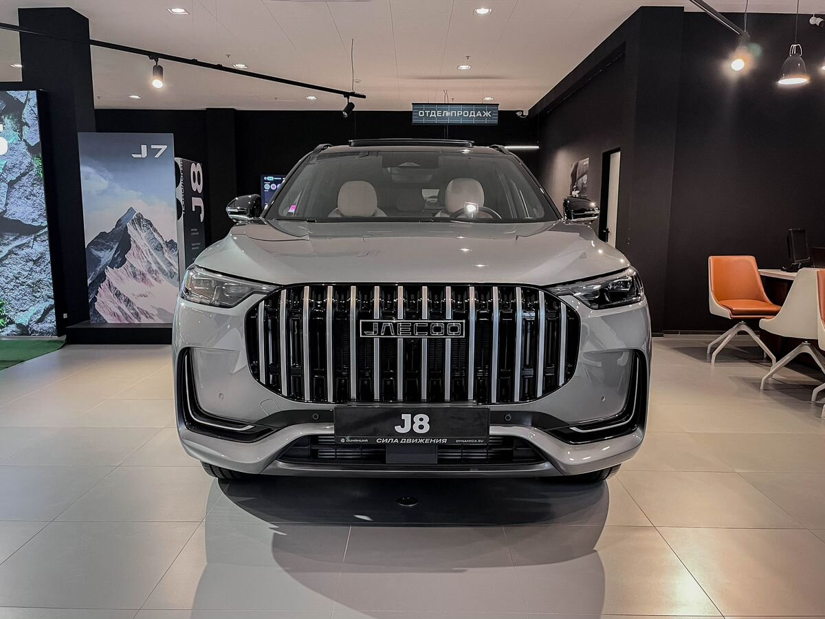 Jaecoo J8 I, Серебристый, 3535200 рублей, вид 3
