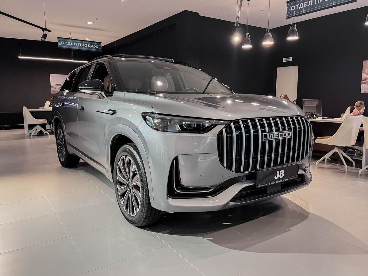 Jaecoo J8 I, Серебристый, 3535200 рублей, вид 4
