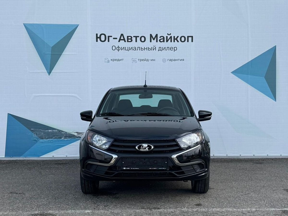 LADA Granta седан I Рестайлинг, Черный "Пантера", 1038721 рублей, вид 3