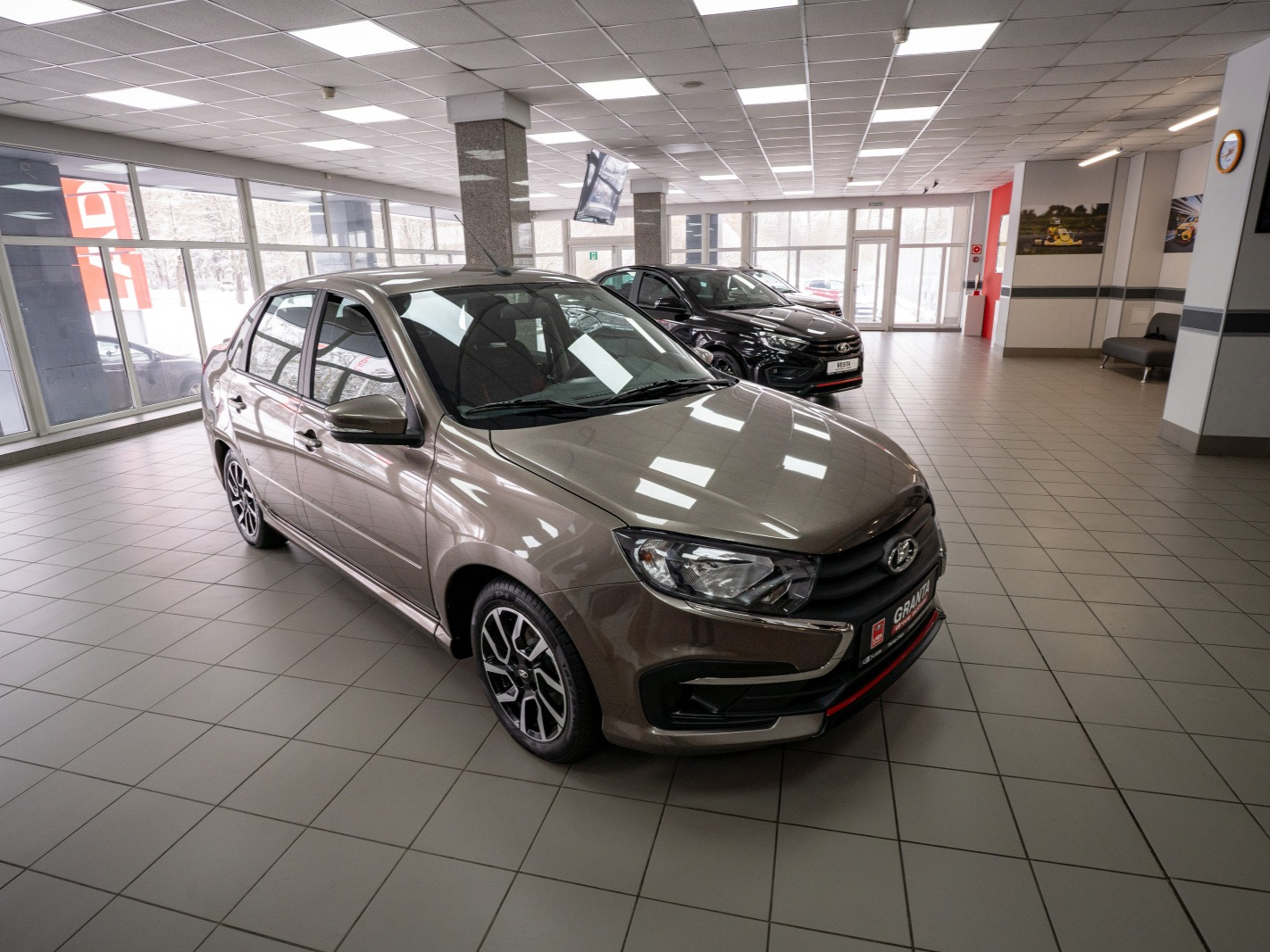 LADA Granta Sportline I Рестайлинг, Золотисто-коричневый "Кориандр" металлик, 1012500 рублей, вид 10