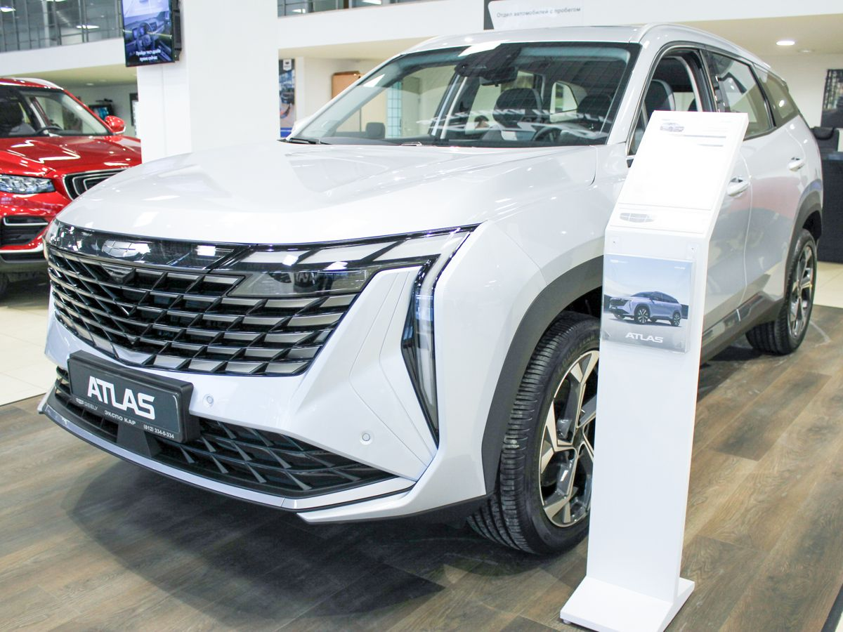 Geely Atlas II, Orion Silver / Серебристый металлик, 2991693 рублей, вид 3
