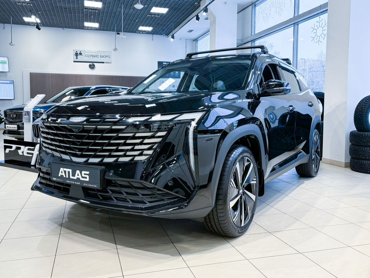 Geely Atlas II, Unbounded Black / Черный металлик, 2991693 рублей, вид 2