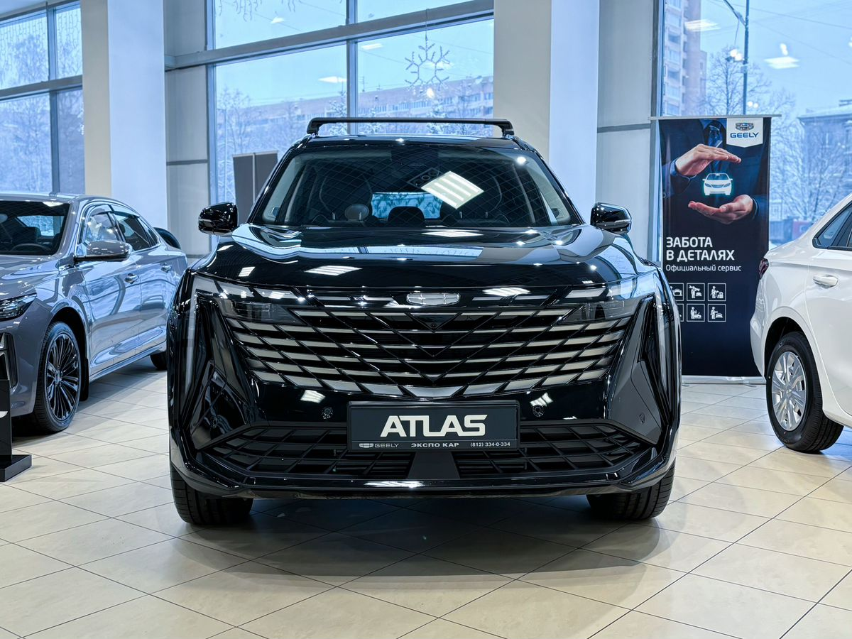Geely Atlas II, Unbounded Black / Черный металлик, 2991693 рублей, вид 5