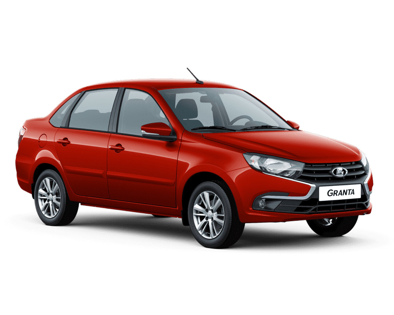 LADA Granta седан I Рестайлинг, Бордовый "Фламенко" металлик, 960000 рублей, вид 2