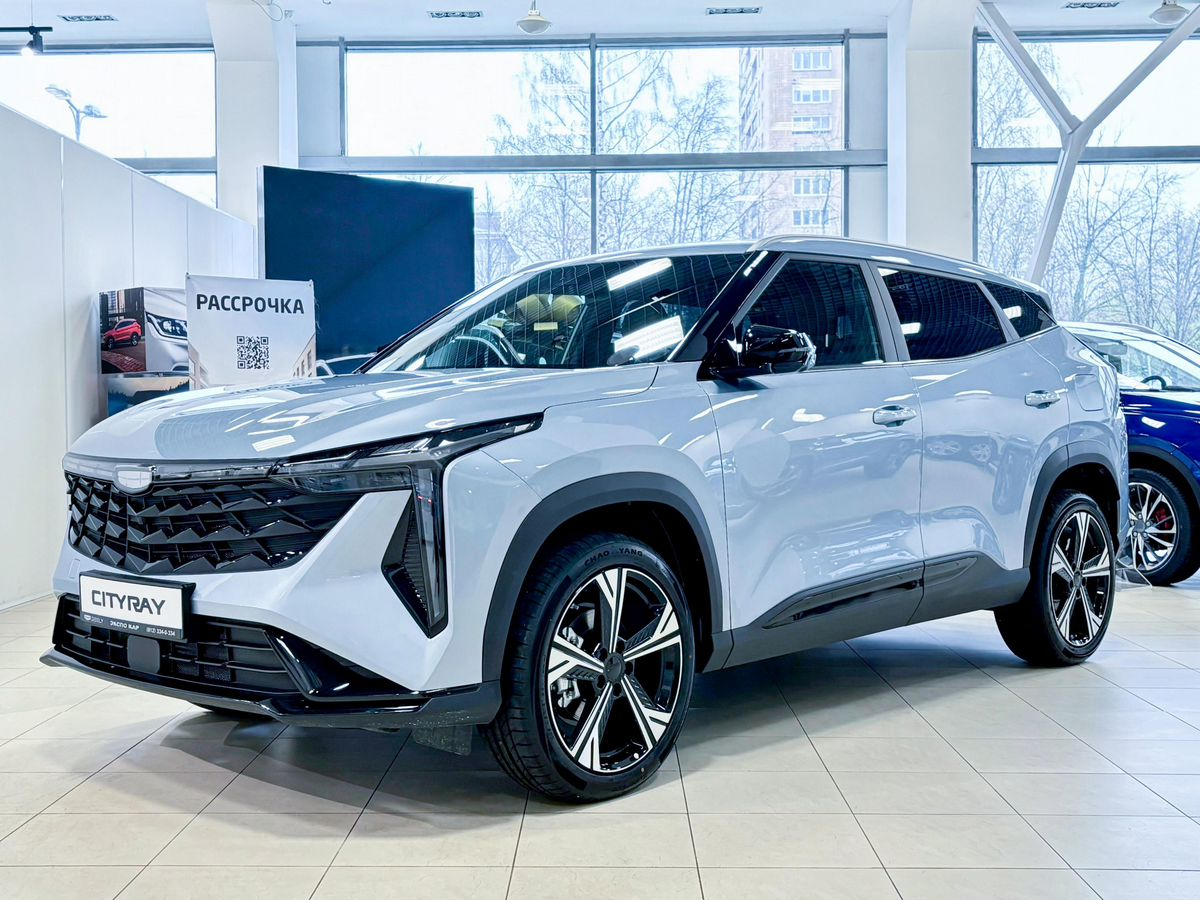 Geely Cityray I, Aurora Blue / Голубой металлик, 2287990 рублей, вид 7