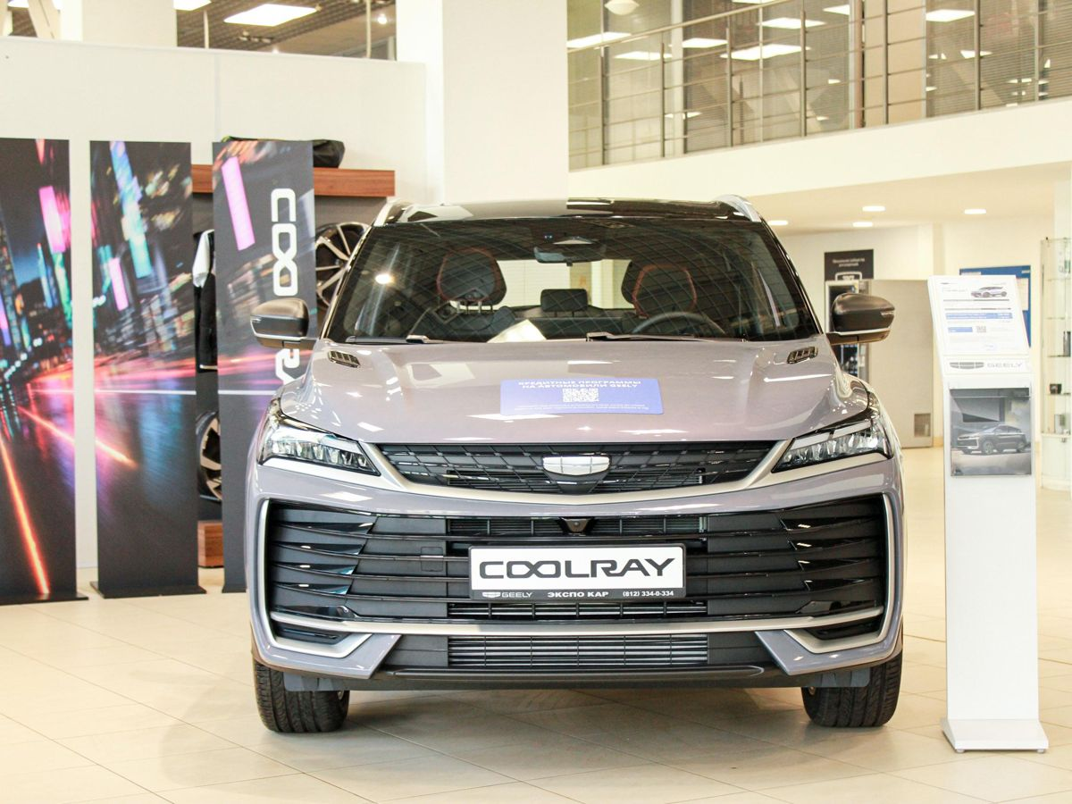 Geely Coolray I Рестайлинг 2, Unicorn Grey / Лиловый перламутр, 2529990 рублей, вид 3
