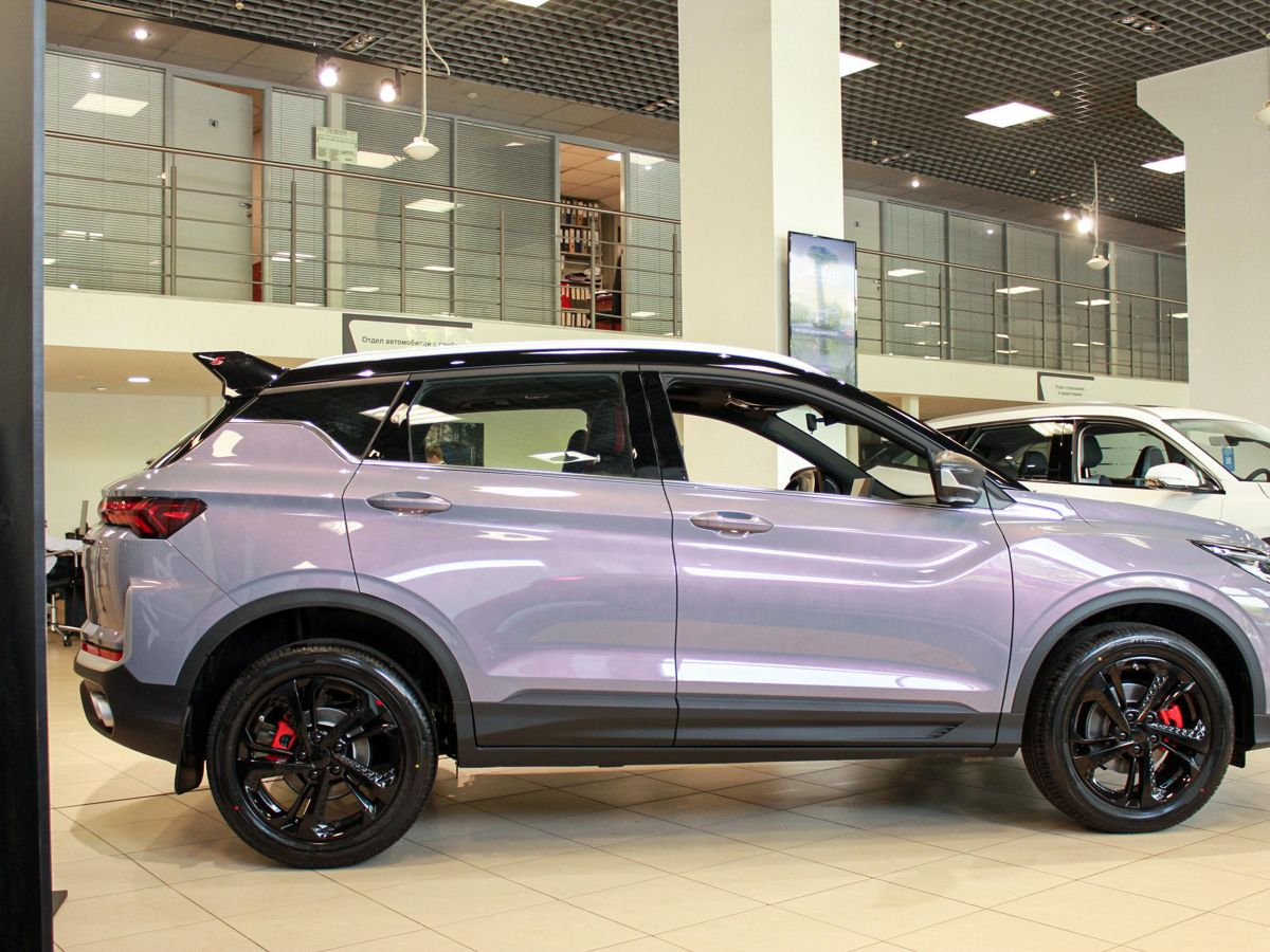 Geely Coolray I Рестайлинг 2, Unicorn Grey / Лиловый перламутр, 2529990 рублей, вид 6