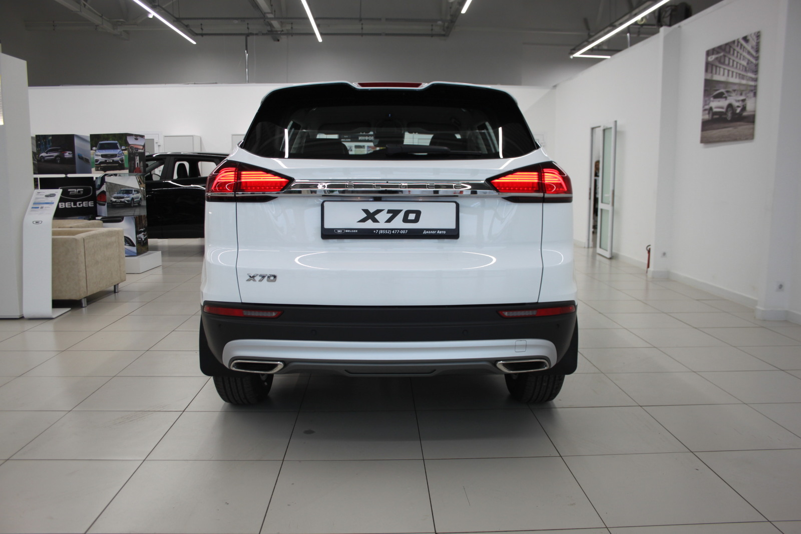 Belgee X70 I Рестайлинг, Белый / Crystal White, 2913990 рублей, вид 6