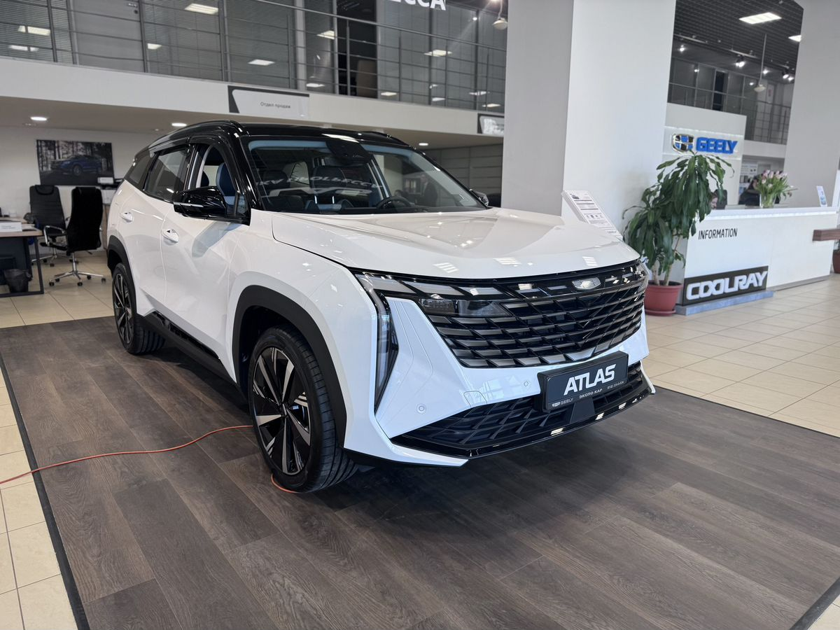 Geely Atlas II, Moonlight White / Белый, 2991693 рублей, вид 2