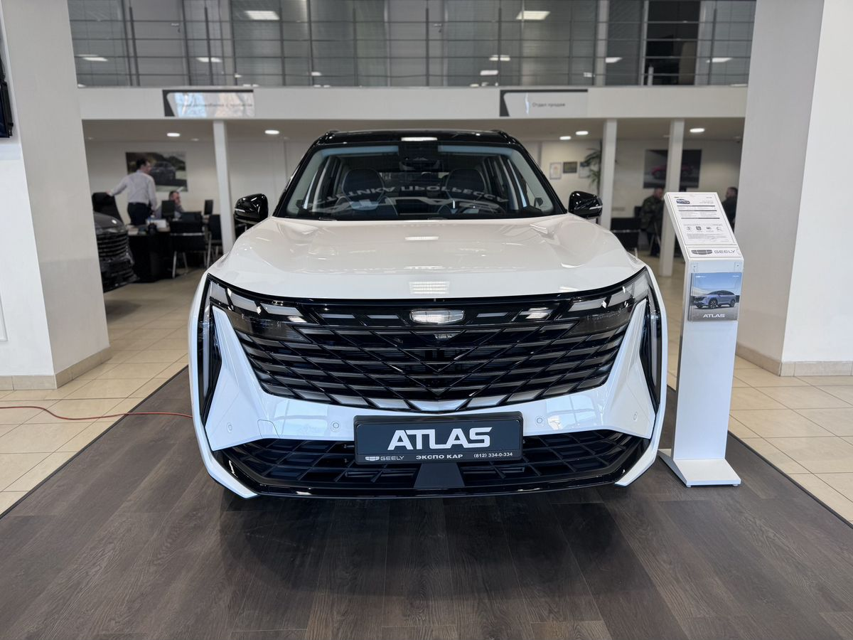 Geely Atlas II, Moonlight White / Белый, 2991693 рублей, вид 3