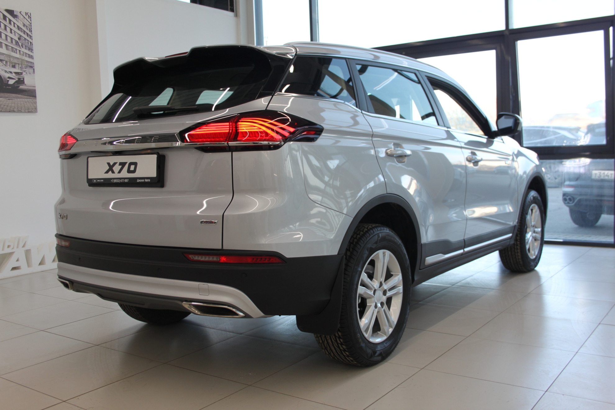 Belgee X70 I Рестайлинг, Серебристый металлик / Pearl Silver, 2913990 рублей, вид 16