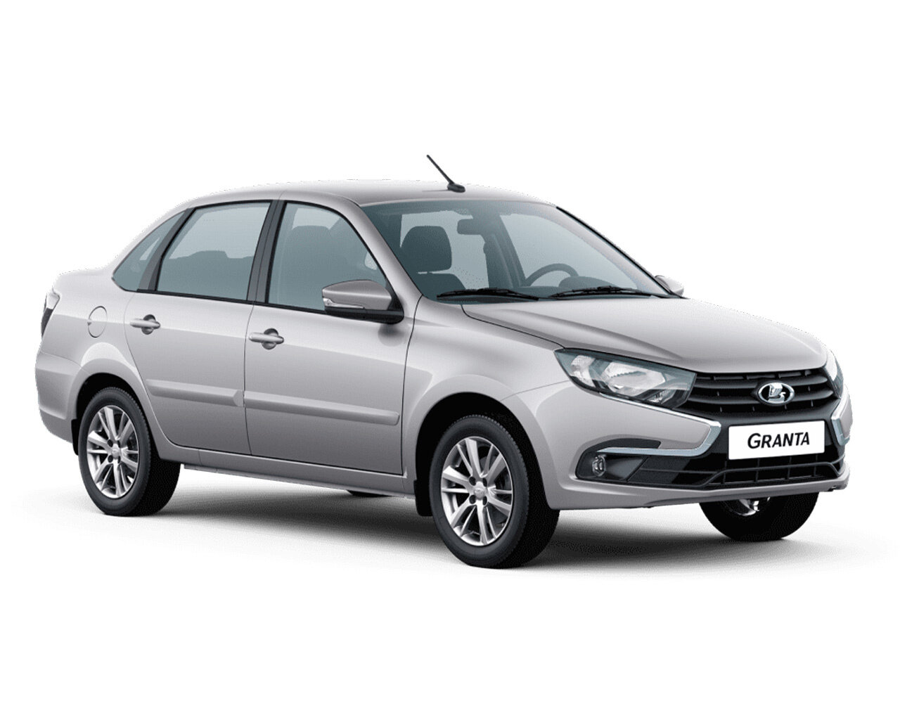 LADA Granta седан I Рестайлинг, Серебристый "Платина" металлик, 960000 рублей, вид 2