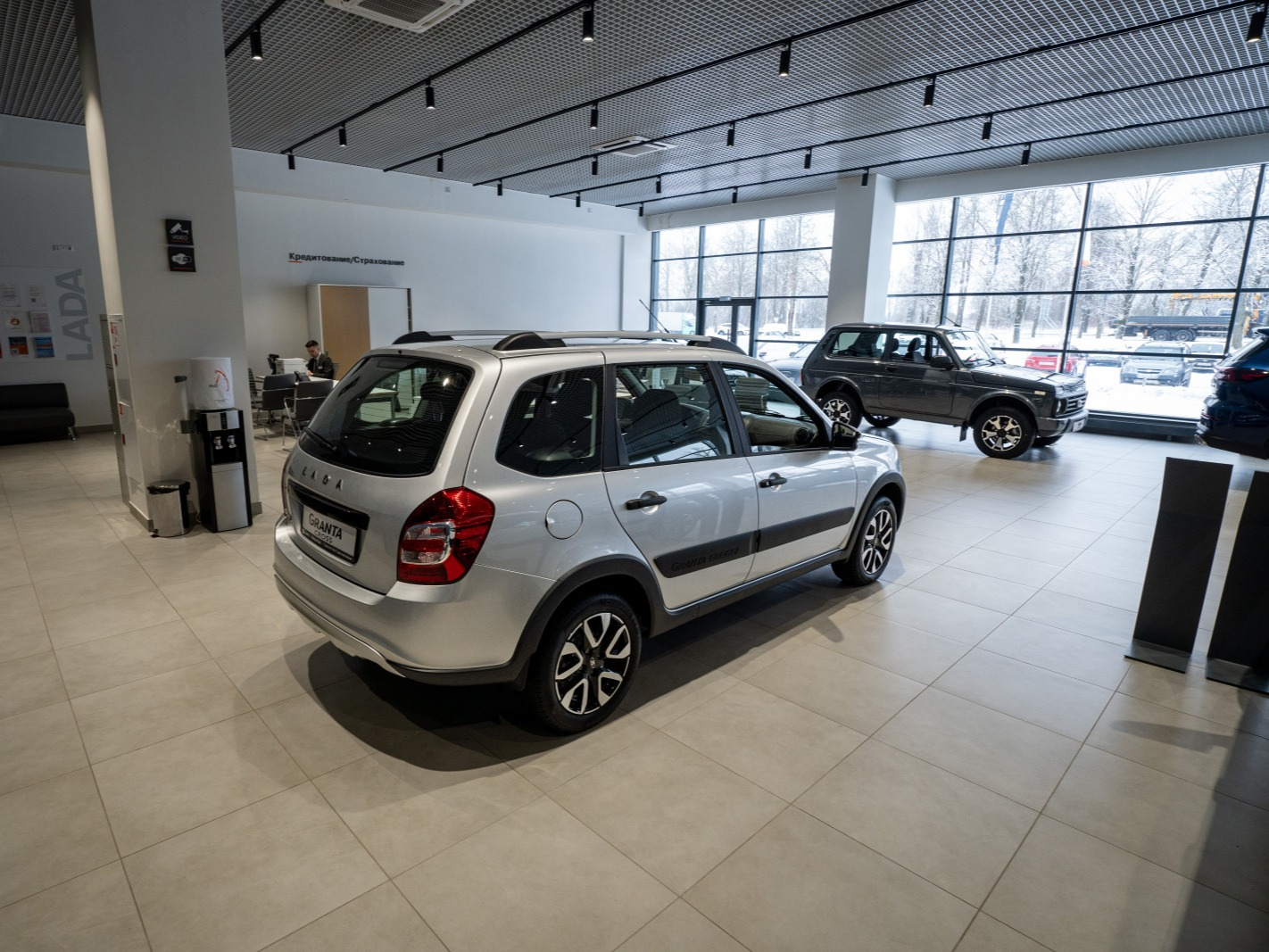 LADA Granta Cross I Рестайлинг, Серебристый "Платина" металлик, 866000 рублей, вид 8