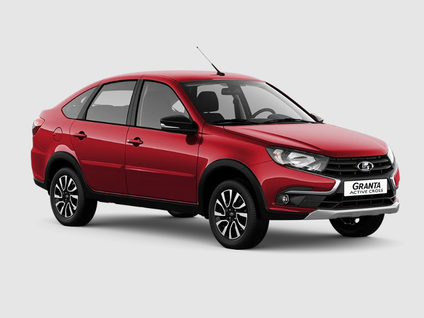 LADA Granta Active Cross I Рестайлинг, Бордовый "Фламенко" металлик, 1061000 рублей, вид 2