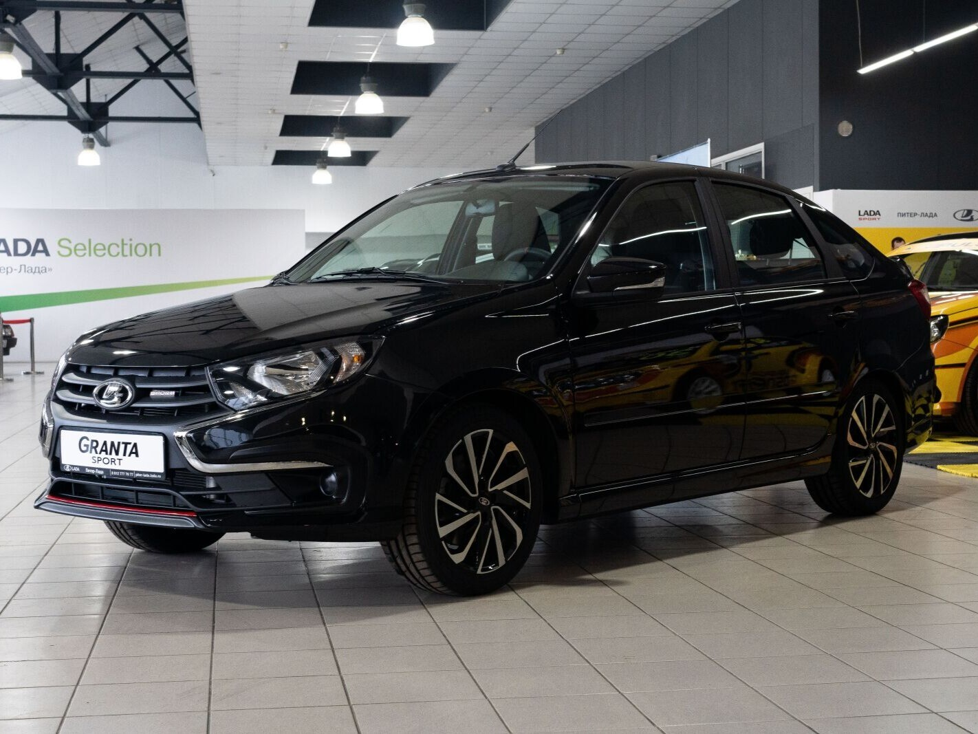 LADA Granta Sport лифтбек I Рестайлинг, Черный "Пантера", 1211000 рублей, вид 2