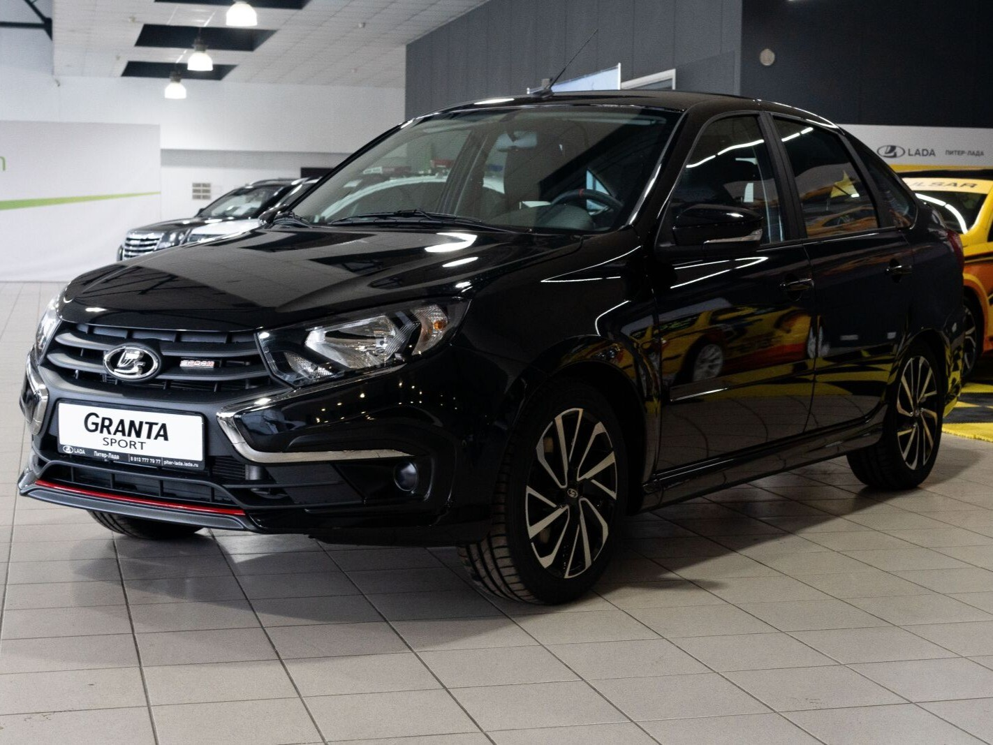 LADA Granta Sport лифтбек I Рестайлинг, Черный "Пантера", 1211000 рублей, вид 4