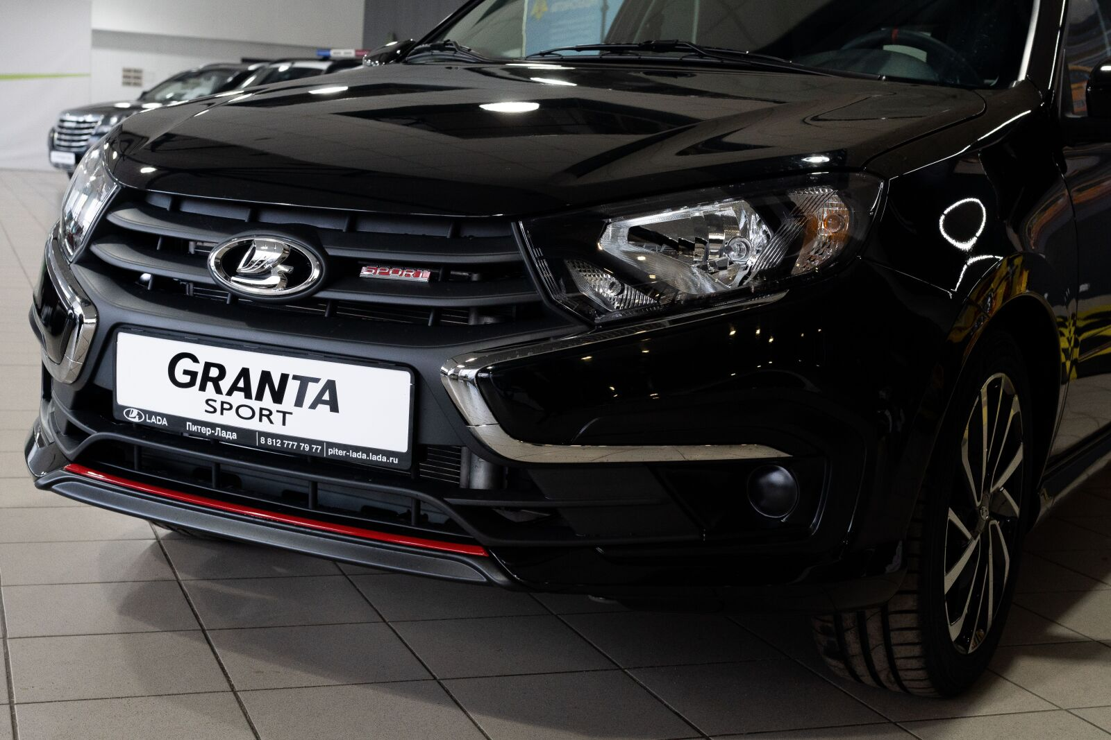 LADA Granta Sport лифтбек I Рестайлинг, Черный "Пантера", 1211000 рублей, вид 9