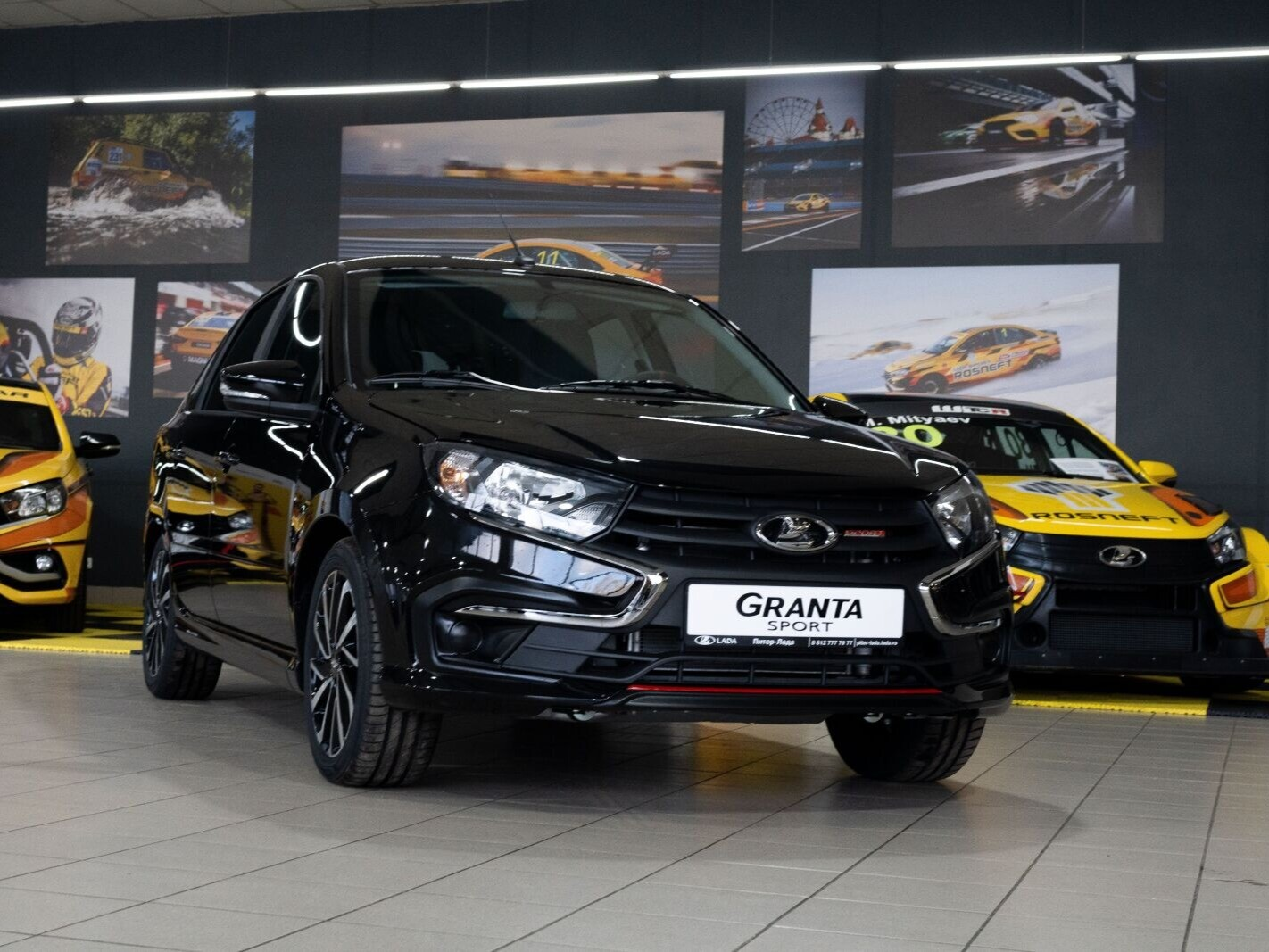LADA Granta Sport лифтбек I Рестайлинг, Черный "Пантера", 1211000 рублей, вид 16