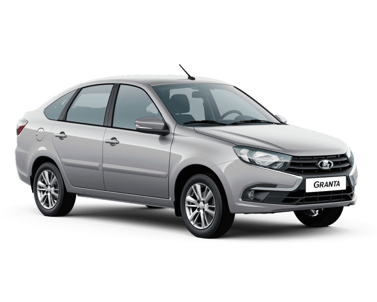 LADA Granta лифтбек I Рестайлинг, Серебристый "Платина" металлик, 918000 рублей, вид 2