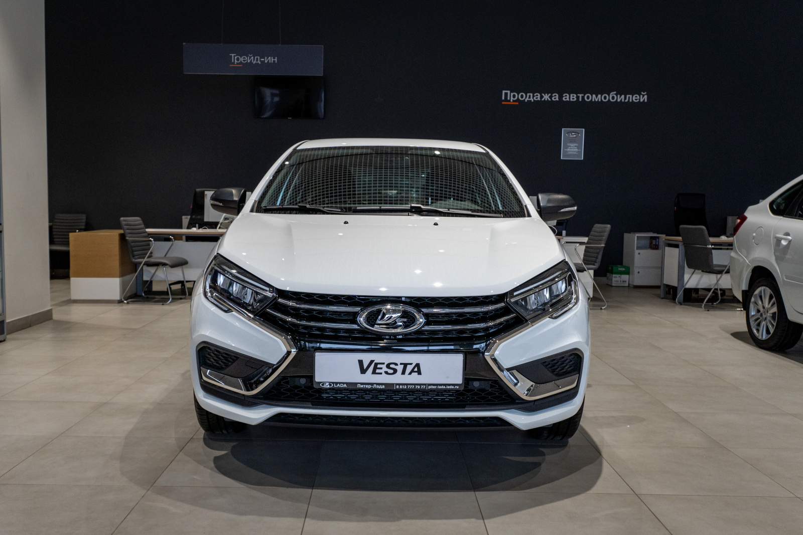 LADA Vesta I Рестайлинг (NG), Белый "Ледниковый", 1151000 рублей, вид 3