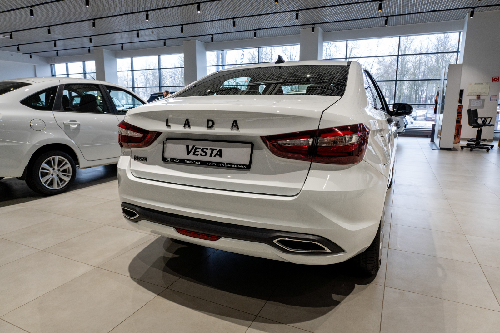 LADA Vesta I Рестайлинг (NG), Белый "Ледниковый", 1151000 рублей, вид 7