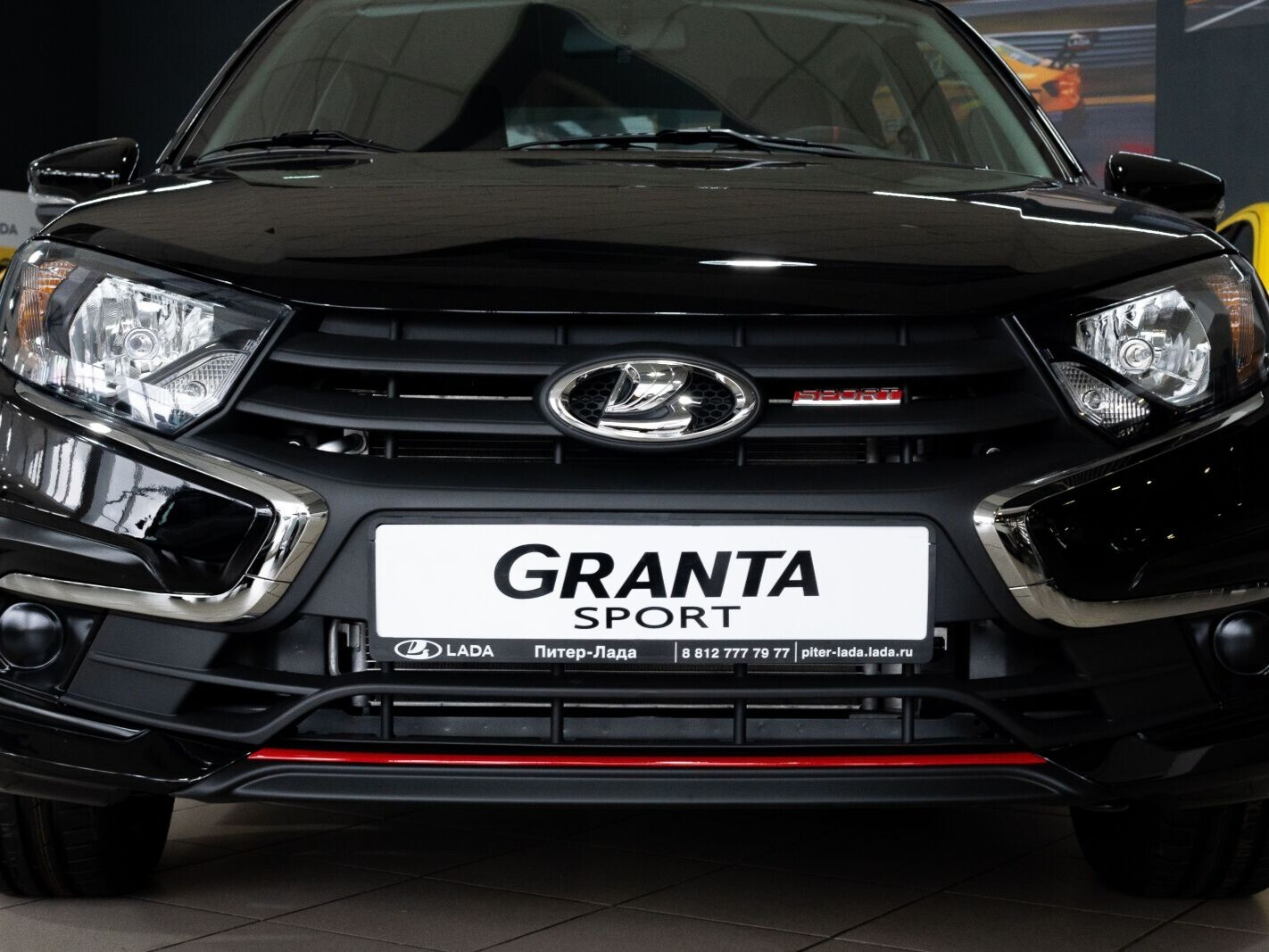 LADA Granta Sport седан I Рестайлинг, Черный "Пантера", 1171000 рублей, вид 20
