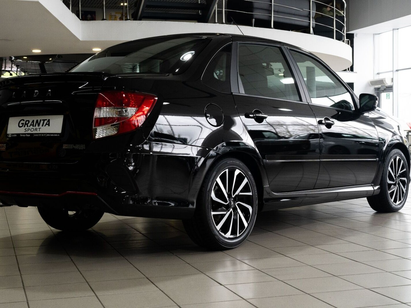 LADA Granta Sport седан I Рестайлинг, Черный "Пантера", 1171000 рублей, вид 18