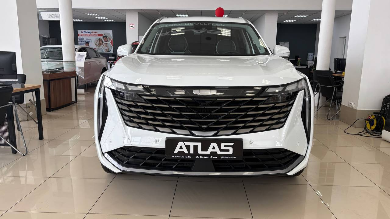 Geely Atlas II, Moonlight White / Белый, 2948990 рублей, вид 3