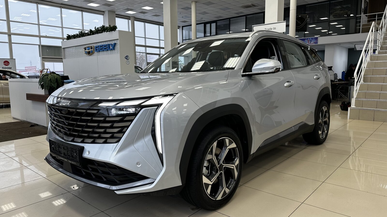 Geely Atlas II, Orion Silver / Серебристый металлик, 3958990 рублей, вид 12