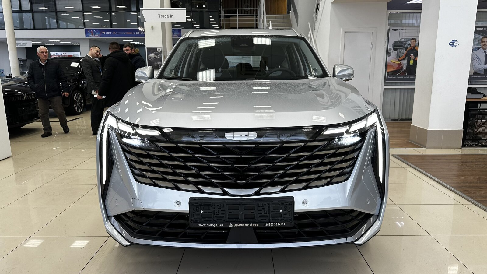 Geely Atlas II, Orion Silver / Серебристый металлик, 3958990 рублей, вид 15