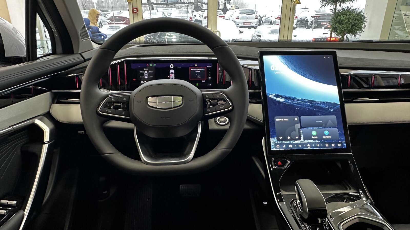 Geely Atlas II, Orion Silver / Серебристый металлик, 3958990 рублей, вид 9