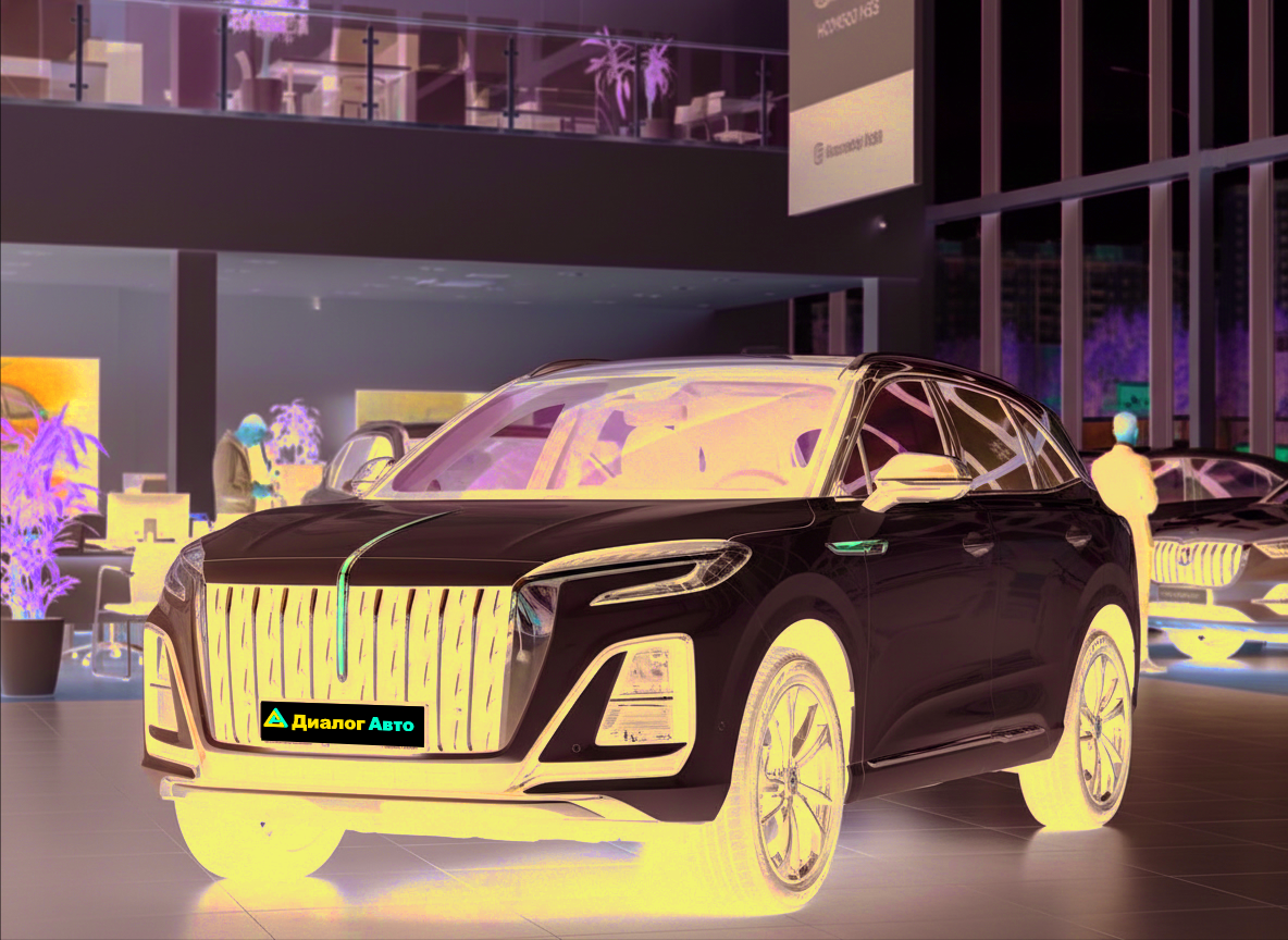 Hongqi HS3 I, Белый с черной крышей / White + Black roof, 2940000 рублей, вид 2